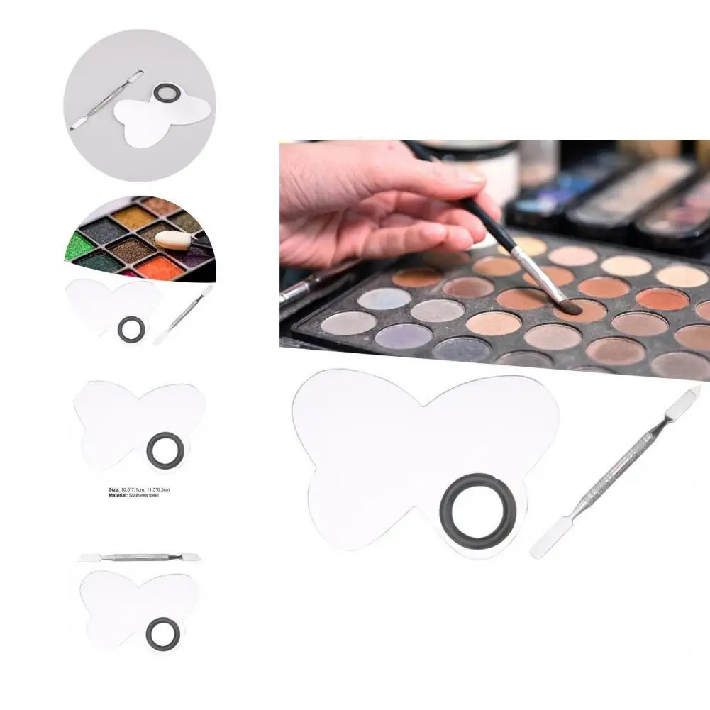 Great Finger Hole Wear-Resistant Makeup Mixing Display Palette Holder for Home Nail Mixing Plate Nail Color Plate
Great Finger Hole Wear-Resistant Makeup Mixing Display Palette Holder for Home Nail Mixing Plate Nail Color Plate