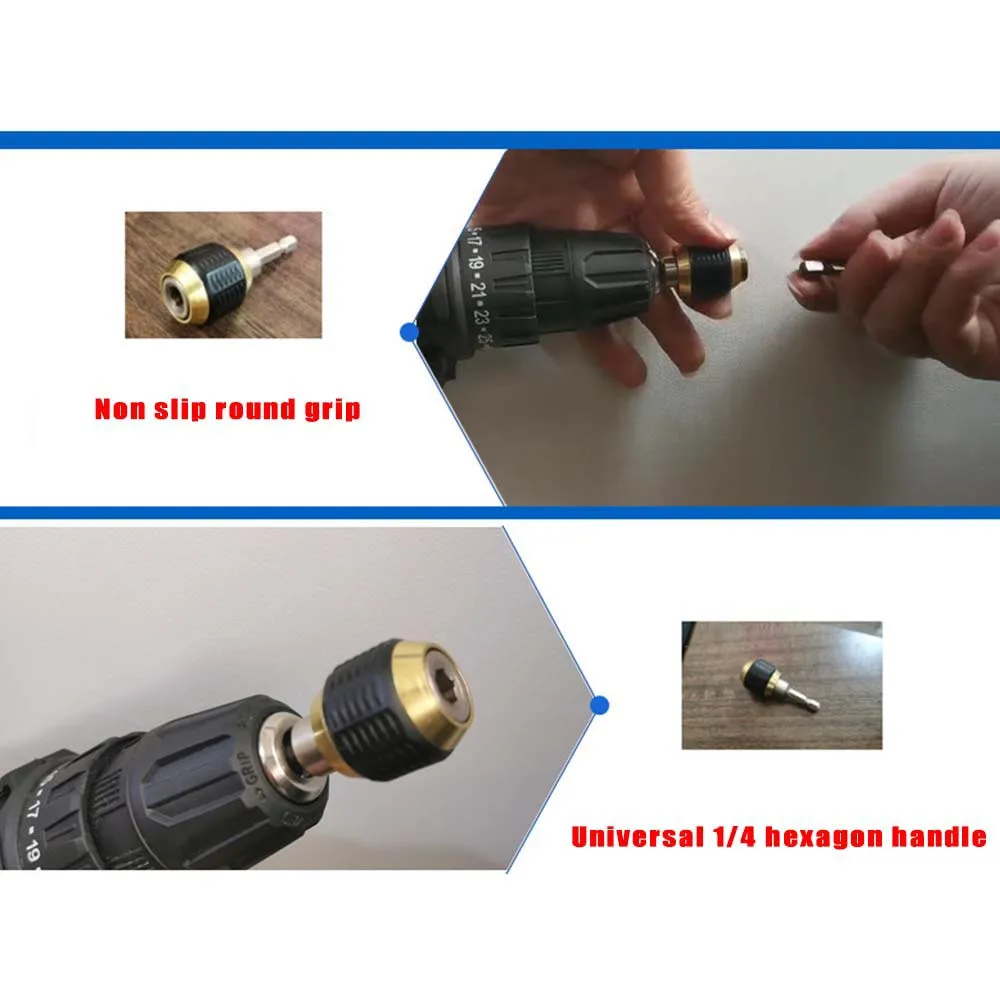 High quality Brand new Durable Quick Change Adapter Change Quick Shank 1/4 Inch 1pc 60mm Adapter Bit Converter
High quality Brand new Durable Quick Change Adapter Change Quick Shank 1/4 Inch 1pc 60mm Adapter Bit Converter