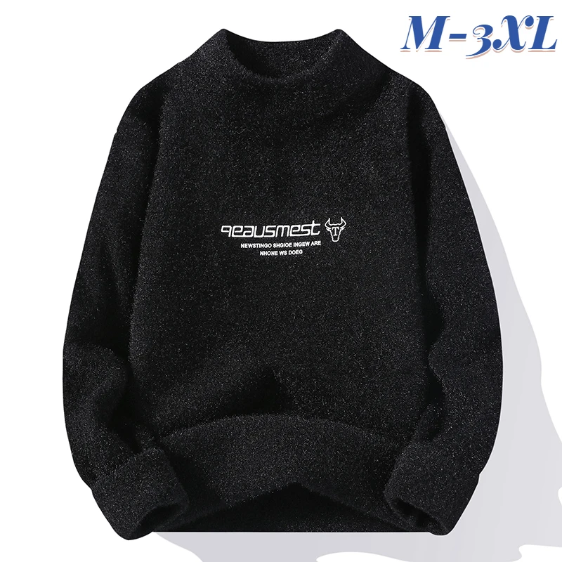 New Fashion Youth Sweater Comfortable Warm Versatile Casual Half Turtleneck Long Sleeve Knit Top M-3XL
New Fashion Youth Sweater Comfortable Warm Versatile Casual Half Turtleneck Long Sleeve Knit Top M-3XL