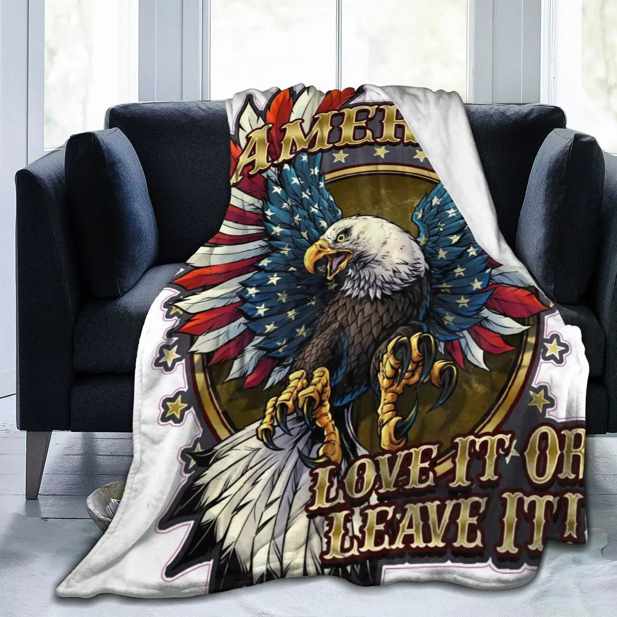 New fashion 3D printing Eagle comfortable plush blanket printing flannel bed linen soft blanket square picnic soft blanket
New fashion 3D printing Eagle comfortable plush blanket printing flannel bed linen soft blanket square picnic soft blanket