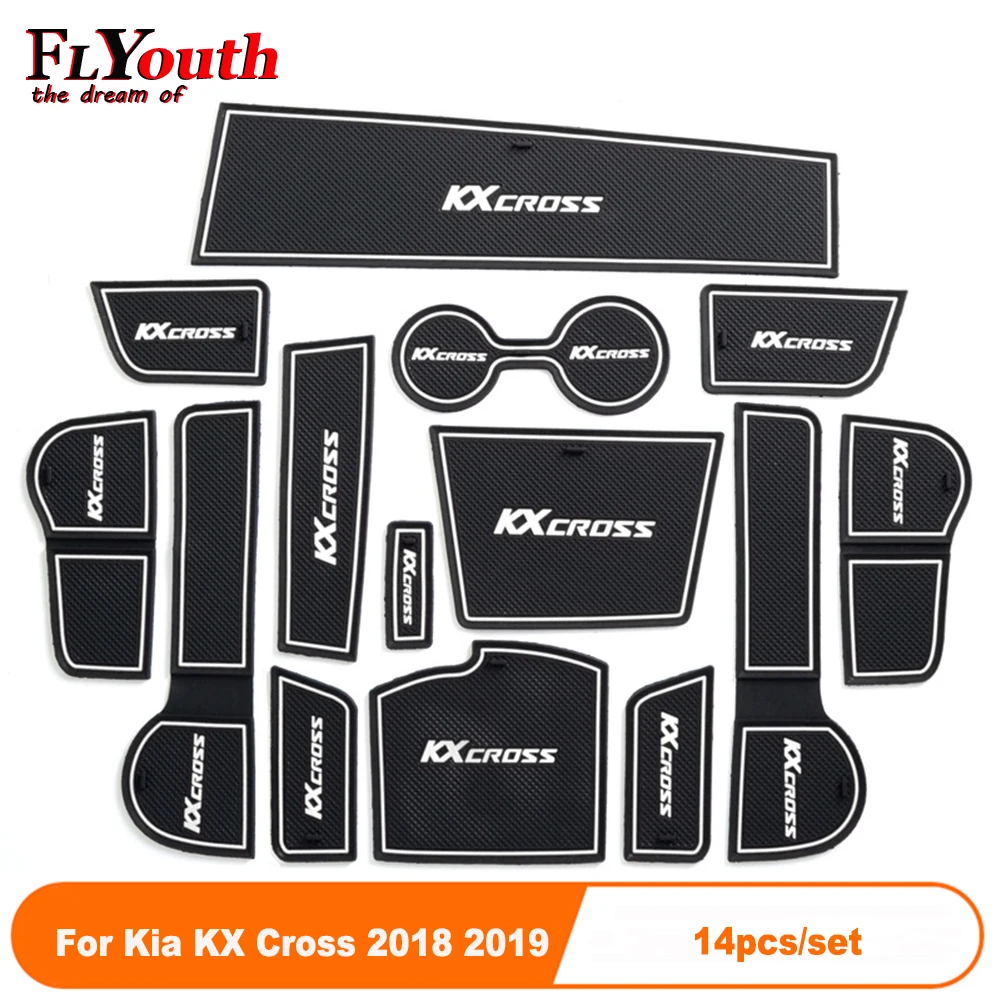 14Pcs/Set Car Door Groove Mat Auto Anti-Slip Cup Mat Non Slip Door Gate Pad Car Accessories For Kia KX Cross 2018 2019
14Pcs/Set Car Door Groove Mat Auto Anti-Slip Cup Mat Non Slip Door Gate Pad Car Accessories For Kia KX Cross 2018 2019