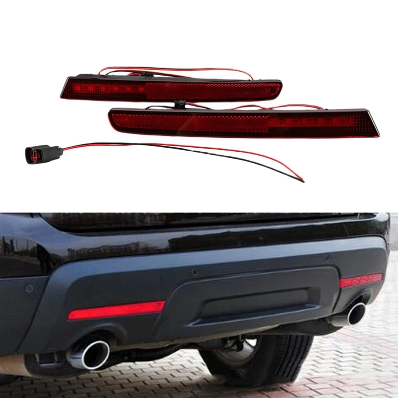 1 Pair LED Rear Bumper Reflector Light Tail Signal Brake Rear Fog Lamp for Ford Explorer 2011-2014 Car Accessories
1 Pair LED Rear Bumper Reflector Light Tail Signal Brake Rear Fog Lamp for Ford Explorer 2011-2014 Car Accessories