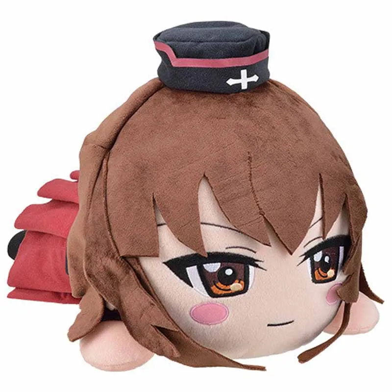 

New Japan Anime Girls und Panzer Nishizumi Maho Lay Down Big Plush Plushes Stuffed Pillow Doll Toy Kids Gifts 40cm