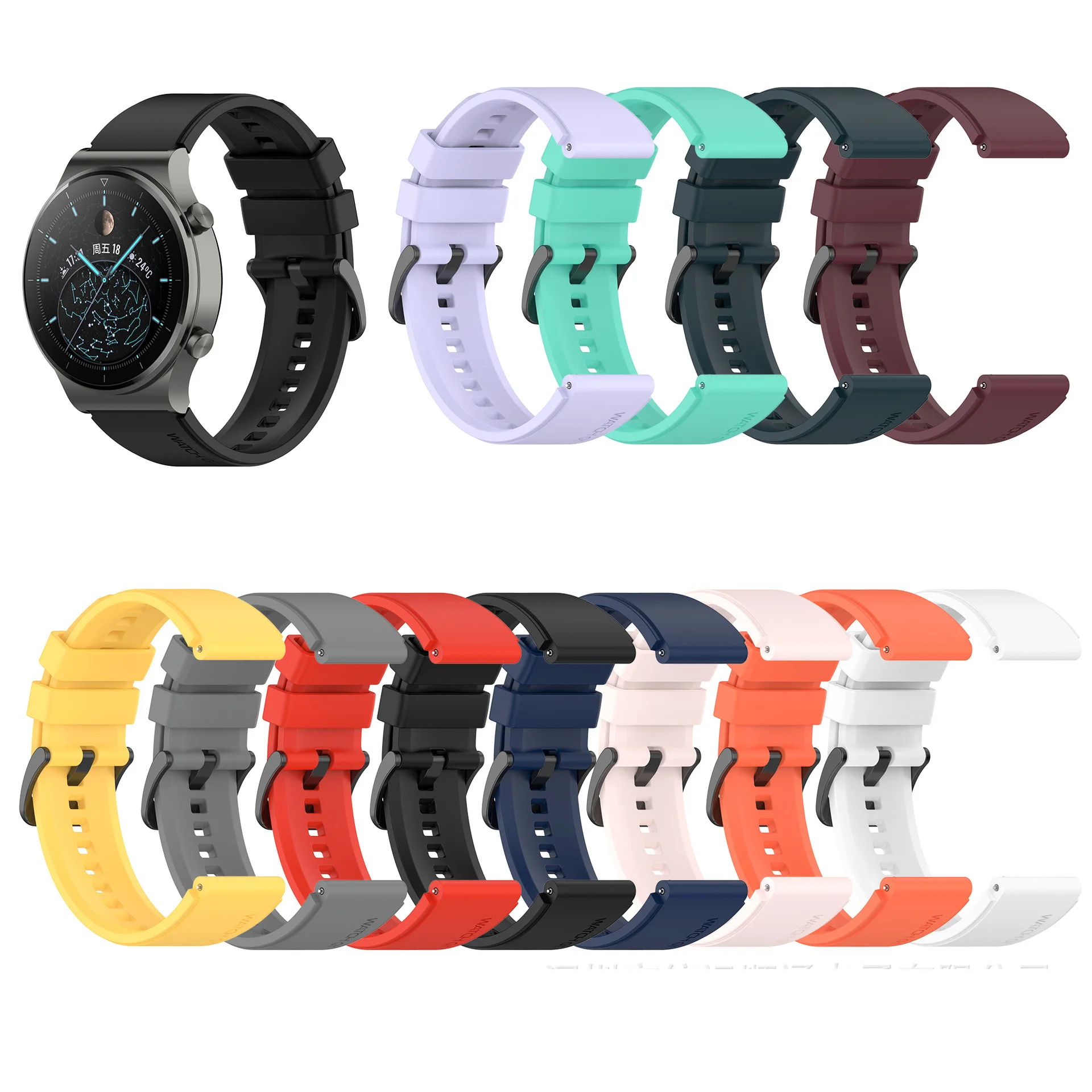 Ремешок для смарт-часов Huawei Watch GT3 GT 3 Pro 46 мм SE, сменный силиконовый браслет для часов GT 2 GT2 Pro/Watch3, 22 мм
Ремешок для смарт-часов Huawei Watch GT3 GT 3 Pro 46 мм SE, сменный силиконовый браслет для часов GT 2 GT2 Pro/Watch3, 22 мм