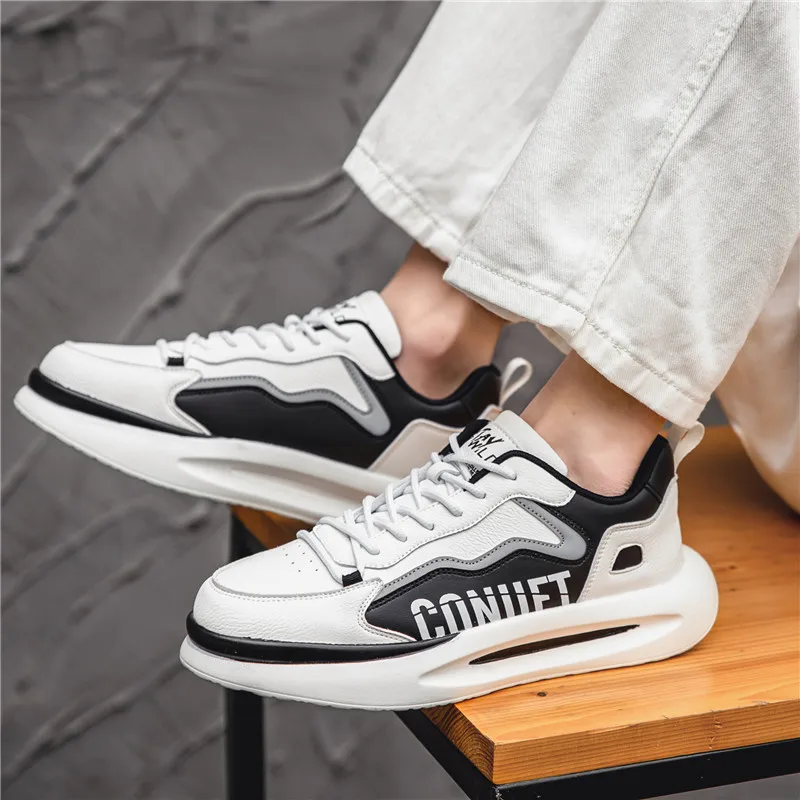 Korean Summer Pantshoes Men Casual Board Shoes High Top Street Style Mesh Sport Sneakers for Men
Korean Summer Pantshoes Men Casual Board Shoes High Top Street Style Mesh Sport Sneakers for Men