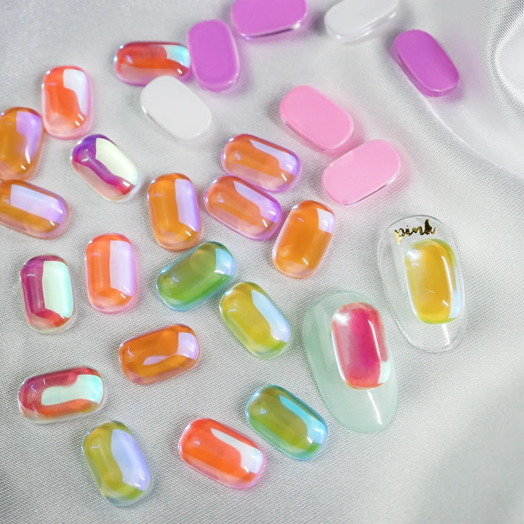 Aurora glass Glitter Nail Flat Back Rhinestones Jewelry 3D Thick Ice Shape Stones Nail Decoration Parts DIY Nail Charms Manicure
Aurora glass Glitter Nail Flat Back Rhinestones Jewelry 3D Thick Ice Shape Stones Nail Decoration Parts DIY Nail Charms Manicure