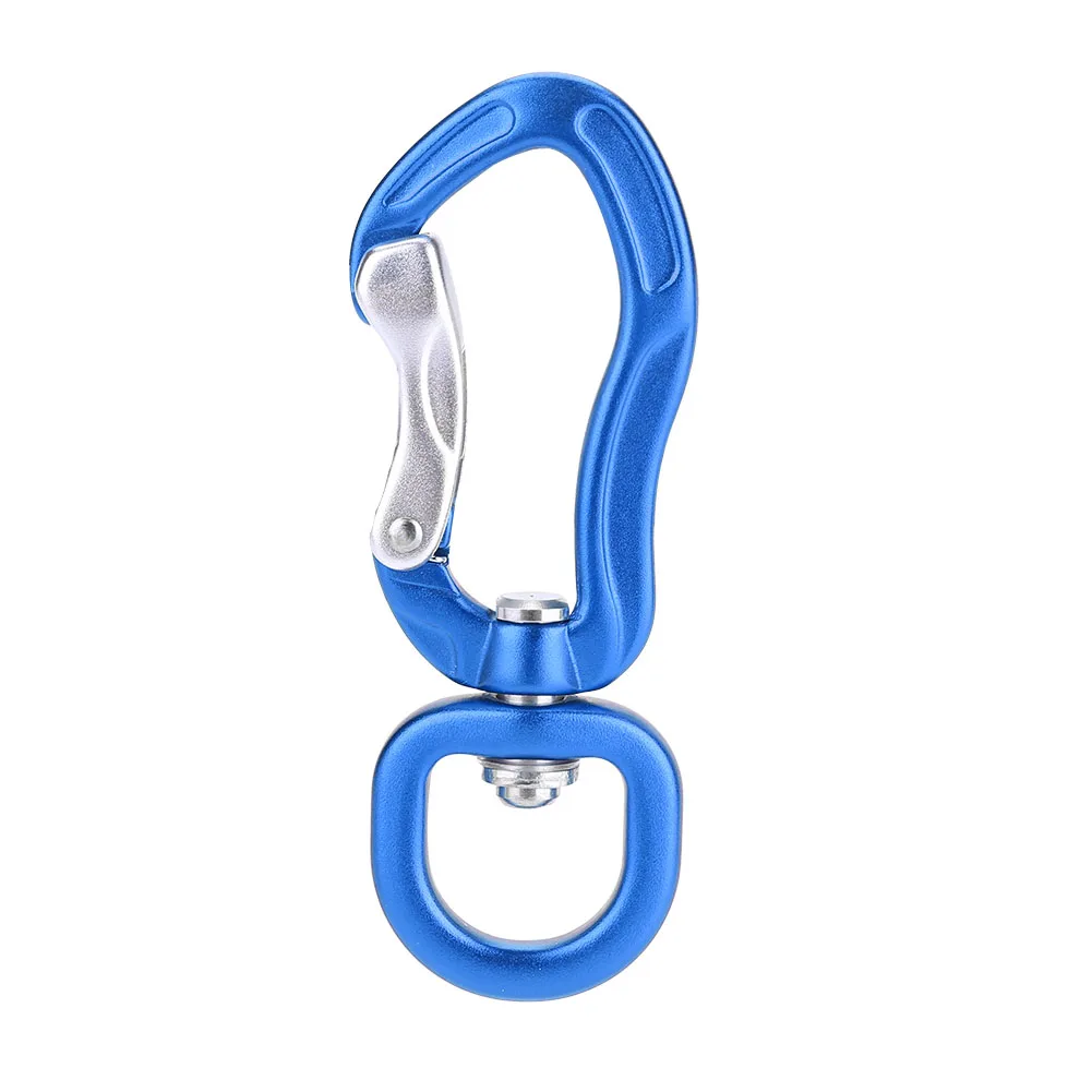 Multifunctional Aluminium Alloy Carabiner Outdoor Mountaineering Safe Lock D Buckle Blue
Multifunctional Aluminium Alloy Carabiner Outdoor Mountaineering Safe Lock D Buckle Blue