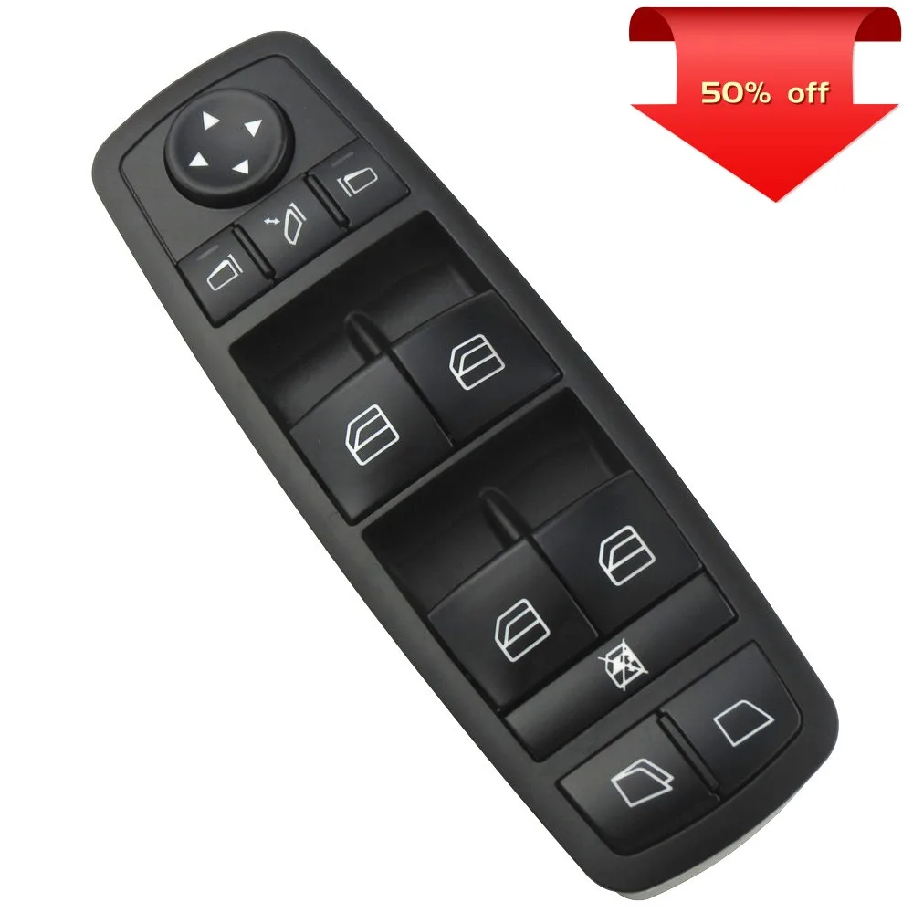 Driver Side Power Window Master Switch Control Button 2518300390 A2518300390 For Mercedes Benz GL R Class ML350 W251 X164 GL450
Driver Side Power Window Master Switch Control Button 2518300390 A2518300390 For Mercedes Benz GL R Class ML350 W251 X164 GL450
