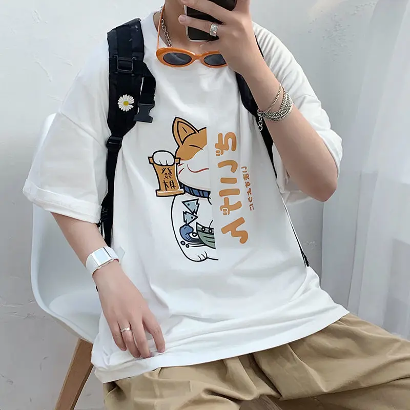 Футболка с коротким рукавом и круглым вырезом, в Корейском стиле
Футболка с коротким рукавом и круглым вырезом, в Корейском стиле