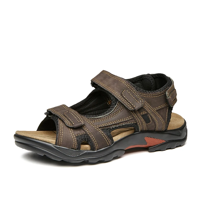 Free Shipping Genuine Cow Leather Sandals Men's Summer Casual Shoes Male Beach Sandals Wading Shoes Outdoor Zapatos Big Size
Free Shipping Genuine Cow Leather Sandals Men's Summer Casual Shoes Male Beach Sandals Wading Shoes Outdoor Zapatos Big Size