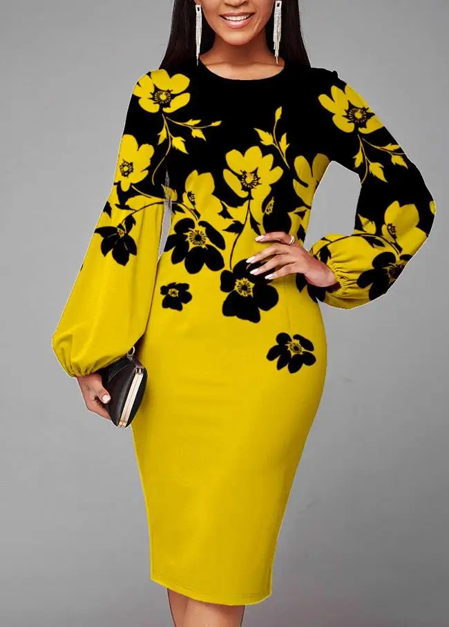 Fashion Printed Office Work Dress for Women Ladies Elegant High Waist Dress Temperament Commuting Style
Fashion Printed Office Work Dress for Women Ladies Elegant High Waist Dress Temperament Commuting Style