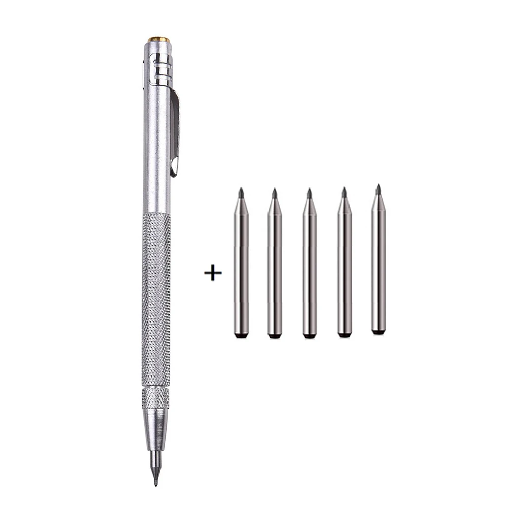 Tungsten Carbide Tip Scriber With 5pcs Aluminium Pen Scriber Engraving Pen Ceramics Glass Shell Metal Construction Marking Tools
Tungsten Carbide Tip Scriber With 5pcs Aluminium Pen Scriber Engraving Pen Ceramics Glass Shell Metal Construction Marking Tools