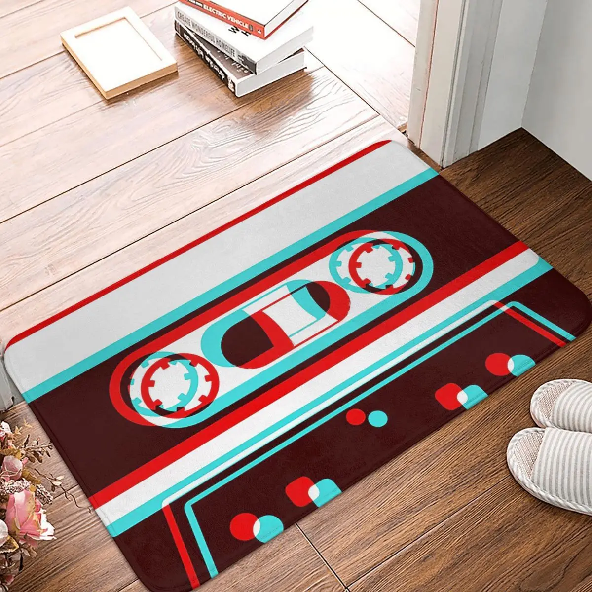 3D Cassette Tape Doormat Rug carpet Mat Footpad Bath mat Non-slip toilet Balcony Parlor durable Washable
3D Cassette Tape Doormat Rug carpet Mat Footpad Bath mat Non-slip toilet Balcony Parlor durable Washable