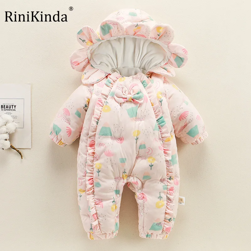 RiniKinda 2022 Winter Newborn Baby Girls Thick Cotton Jumpsuit For Baby Girls Floral Princess Bodysuits Kids Playsuit Clothes
RiniKinda 2022 Winter Newborn Baby Girls Thick Cotton Jumpsuit For Baby Girls Floral Princess Bodysuits Kids Playsuit Clothes