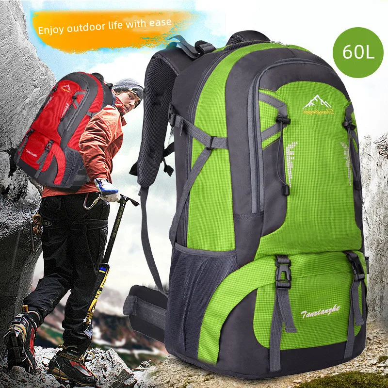 60L Waterproof Mountaineering Backpack Rucksack Outdoor Sports Bag Travel Backpack Camping Hiking Backpack Ladies Hiking Bag Men
60L Waterproof Mountaineering Backpack Rucksack Outdoor Sports Bag Travel Backpack Camping Hiking Backpack Ladies Hiking Bag Men