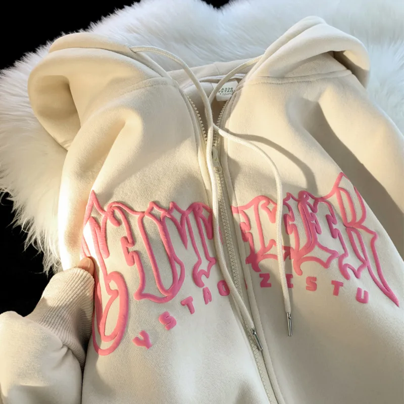 Privathinker Women Y2K Letter Zippers Hoodeis Autumn 2023 New Hip Hop Cardigan Sweatshirts Fashion Brand Loose Female Outwear
Privathinker Women Y2K Letter Zippers Hoodeis Autumn 2023 New Hip Hop Cardigan Sweatshirts Fashion Brand Loose Female Outwear
