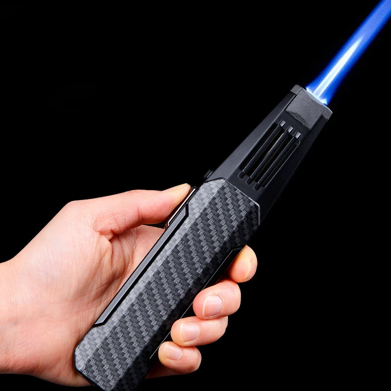 2022 New JOBON Strong Outdoor Long Gun Spray Butane Torch Kitchen Barbecue Metal Turbine Windproof Cigar BBQ Lighter
2022 New JOBON Strong Outdoor Long Gun Spray Butane Torch Kitchen Barbecue Metal Turbine Windproof Cigar BBQ Lighter
