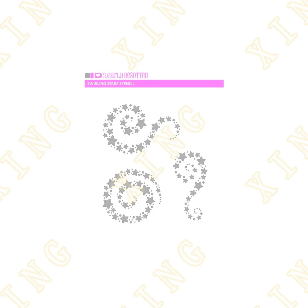 Swirling Stars New Decor Diy Layering Stencils Graphics Painting Scrapbooking Stamp Ornament Album Embossed Template Reusable
Swirling Stars New Decor Diy Layering Stencils Graphics Painting Scrapbooking Stamp Ornament Album Embossed Template Reusable