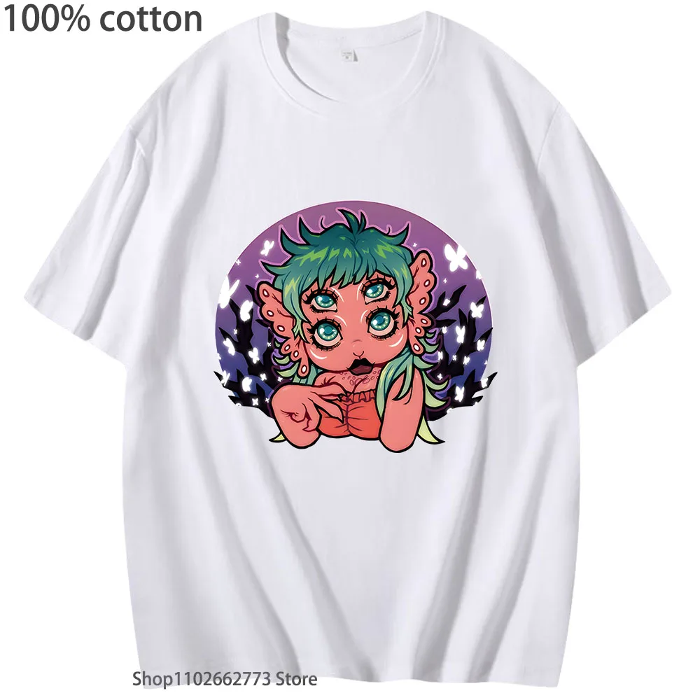Melanie Martinez Tshirt Portals Fairy Girl T-*Shirts for Women Female Casual 100% Cotton SummerStreetwear Crop Tops Vintage Tees
Melanie Martinez Tshirt Portals Fairy Girl T-*Shirts for Women Female Casual 100% Cotton SummerStreetwear Crop Tops Vintage Tees