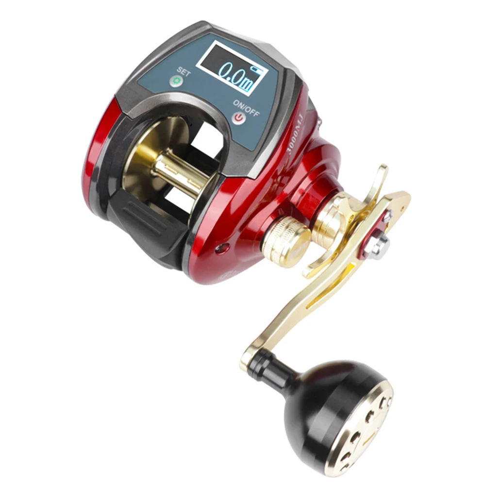 6.4:1Fly Fishing Reel Digital Display Baitcasting Wheels Electronic Fishing Reel Fishing Baitcasting Line Counter Reels
6.4:1Fly Fishing Reel Digital Display Baitcasting Wheels Electronic Fishing Reel Fishing Baitcasting Line Counter Reels