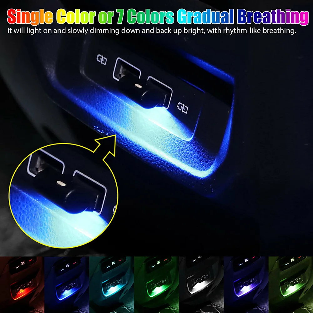 1x Mini USB LED Car Light Decorative Lamp Auto Interior Atmosphere Light Emergency Lighting PC Colorful Night Light
1x Mini USB LED Car Light Decorative Lamp Auto Interior Atmosphere Light Emergency Lighting PC Colorful Night Light