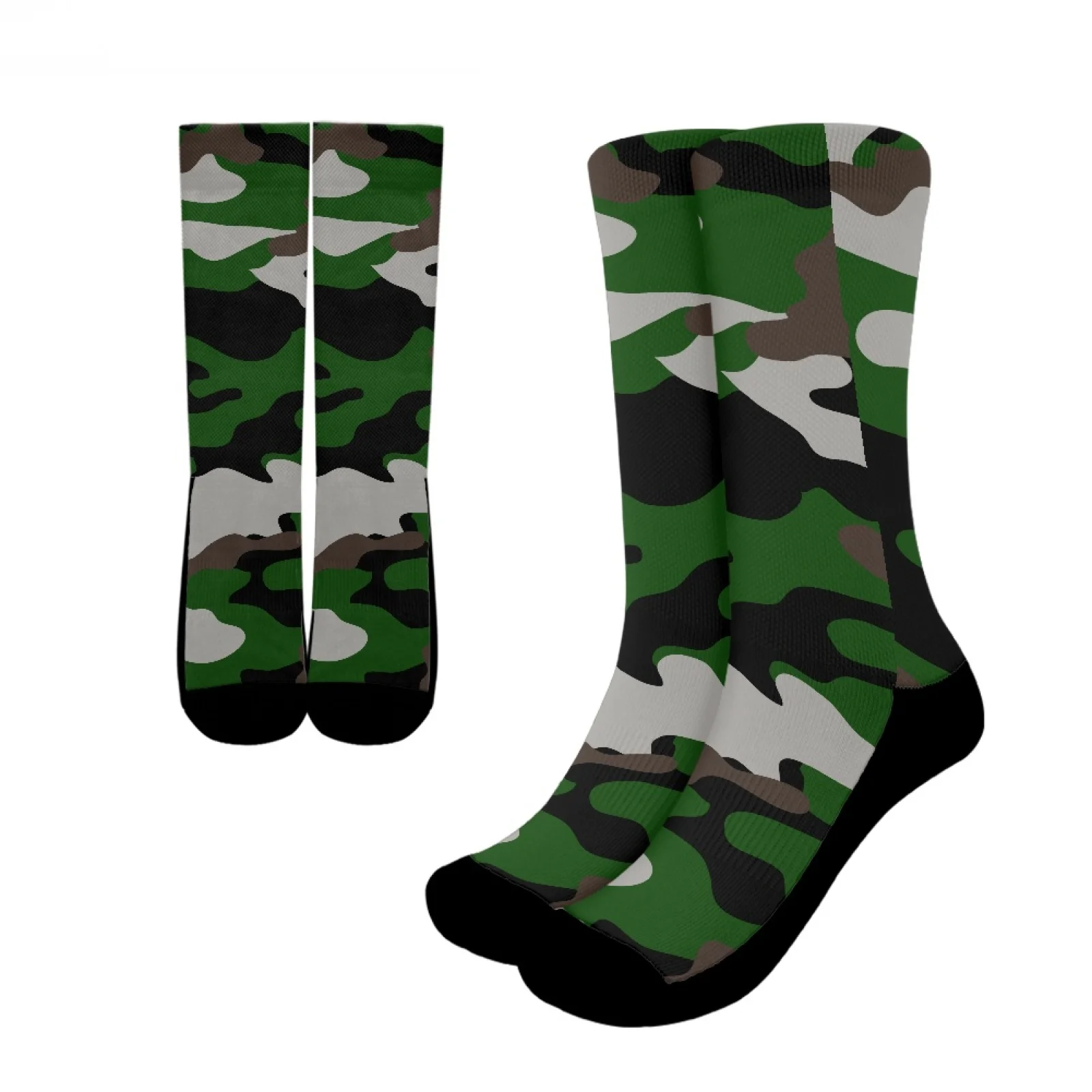 High Quality Polyester Crew Socks Men Women Breathable Quick-Drying Green Camouflage Long-Tube Sports Socks Fit Running Wear
High Quality Polyester Crew Socks Men Women Breathable Quick-Drying Green Camouflage Long-Tube Sports Socks Fit Running Wear