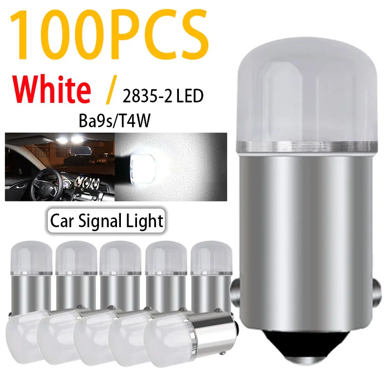 Светодиодная сигнальная лампа Ba9s T4W 100 2smd, 2835 шт., светильник ПА для багажника автомобиля, зеркала, номерного знака, освесветильник салона, ку...
Светодиодная сигнальная лампа Ba9s T4W 100 2smd, 2835 шт., светильник ПА для багажника автомобиля, зеркала, номерного знака, освесветильник салона, ку...