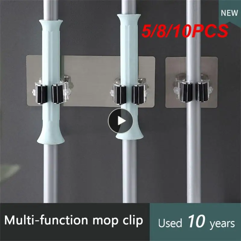 5/8/10PCS High Quality Brush Broom Hanger Wall Mop Holder Hook Wall Mounted Mop Clip Household Storage Mop Organizer Holder
5/8/10PCS High Quality Brush Broom Hanger Wall Mop Holder Hook Wall Mounted Mop Clip Household Storage Mop Organizer Holder
