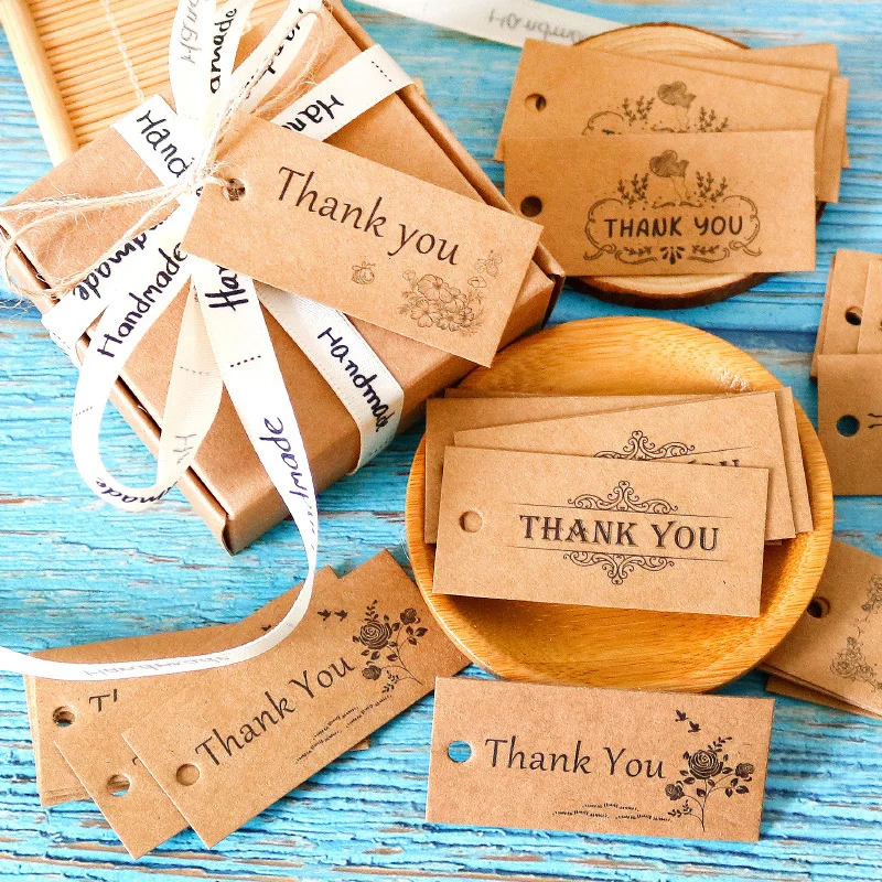 50pcs Home Made Thank You Tags with Strings Kraft Paper Labels Present Boxes Hang Tag Wedding Birthday Christmas Party Supplies
50pcs Home Made Thank You Tags with Strings Kraft Paper Labels Present Boxes Hang Tag Wedding Birthday Christmas Party Supplies