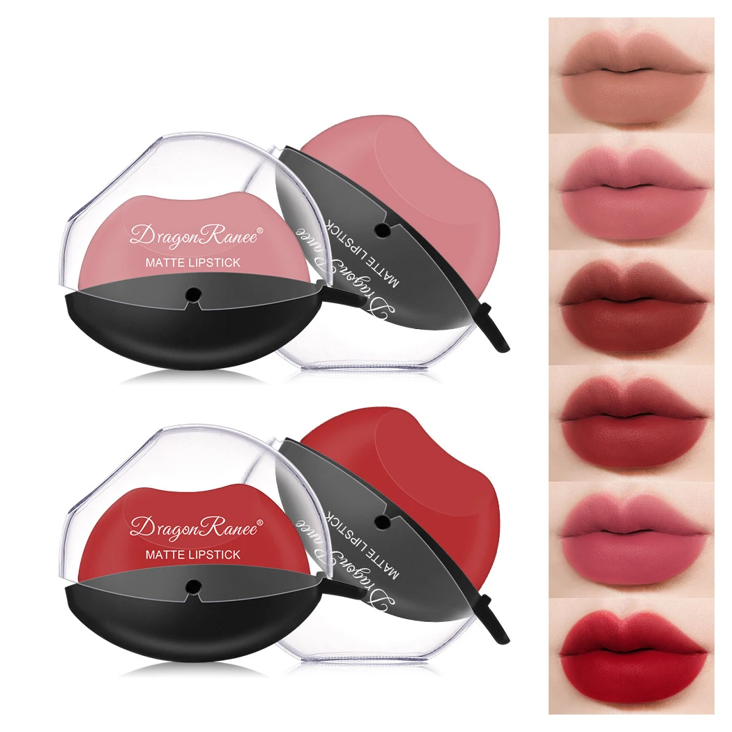 Lip-shaped Lipstick Makeup Temperature Color Changing Lazy Lipstick Velvet Matte Moisturizing Lip Gloss Waterproof Non-stick Cup
Lip-shaped Lipstick Makeup Temperature Color Changing Lazy Lipstick Velvet Matte Moisturizing Lip Gloss Waterproof Non-stick Cup