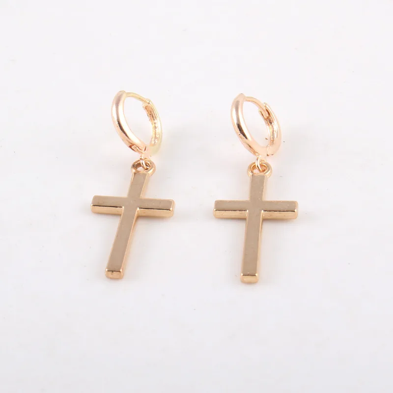 New Hoop Smooth Cross Drop Dangle Ear Studs Party Punk Metal Earring Jewelry For Women Girl In Trendy 2022 Statement Earrings 
New Hoop Smooth Cross Drop Dangle Ear Studs Party Punk Metal Earring Jewelry For Women Girl In Trendy 2022 Statement Earrings
