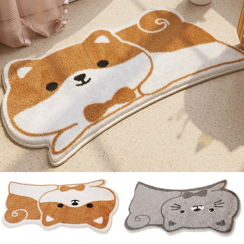 Non-slip Bath Rug Arc Floor Mat Cartoon Absorbent Carpet Animal Shape Area Rugs for Living Room Decor Toilet Soft Foot Pad
Non-slip Bath Rug Arc Floor Mat Cartoon Absorbent Carpet Animal Shape Area Rugs for Living Room Decor Toilet Soft Foot Pad