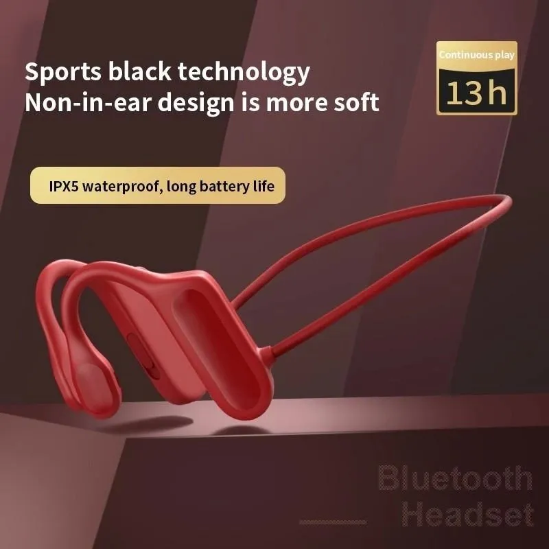 BL09 Bone Conduction Hook Earphone Wireless Bluetooth Headset Ear Stereo HIFI Sports Headphones With Microphone Surprise price
BL09 Bone Conduction Hook Earphone Wireless Bluetooth Headset Ear Stereo HIFI Sports Headphones With Microphone Surprise price