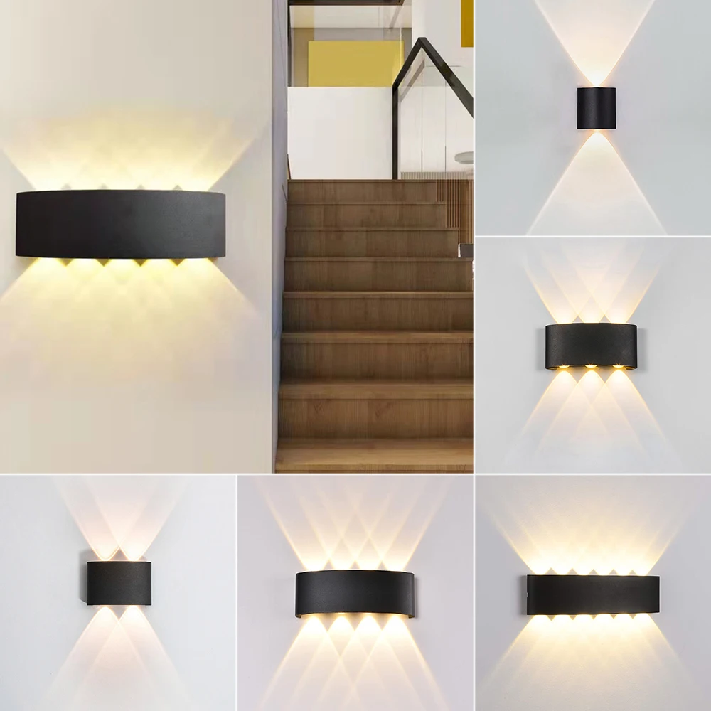 LED Wall Lamp Garden Outdoor Lighting Waterproof Balcony Fence Path Lamp Up/Down Stairs Interior Wall Light Aluminum Wall Lamps
LED Wall Lamp Garden Outdoor Lighting Waterproof Balcony Fence Path Lamp Up/Down Stairs Interior Wall Light Aluminum Wall Lamps