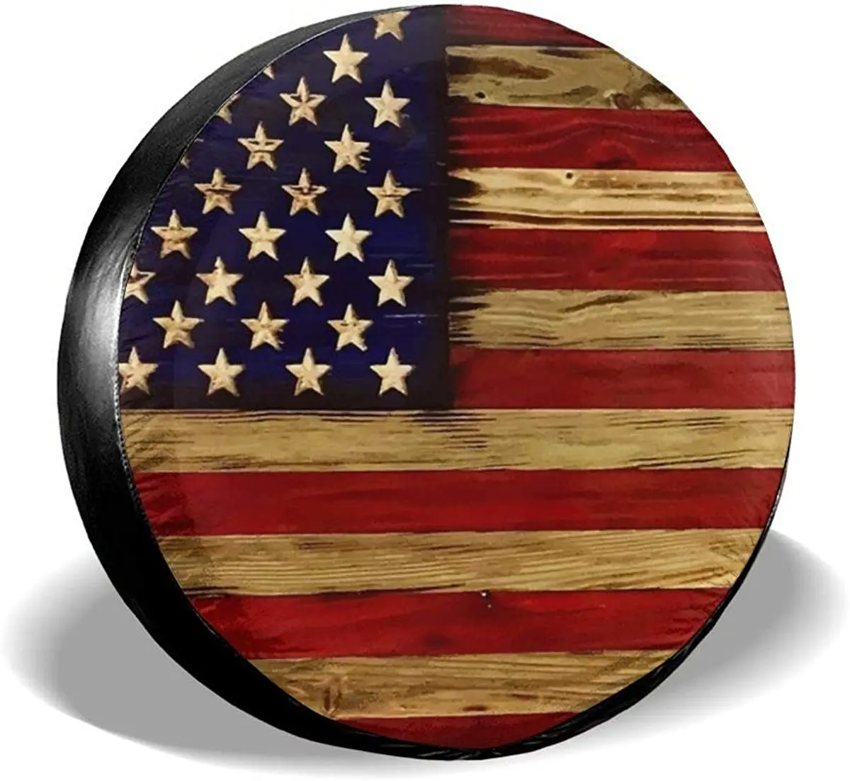 NELife Tire Cover American Flag Reclaimed Wood Spare Tire Cover Universal Wheel Covers Waterproof Tire Cover Fit for Jeep Traile
NELife Tire Cover American Flag Reclaimed Wood Spare Tire Cover Universal Wheel Covers Waterproof Tire Cover Fit for Jeep Traile
