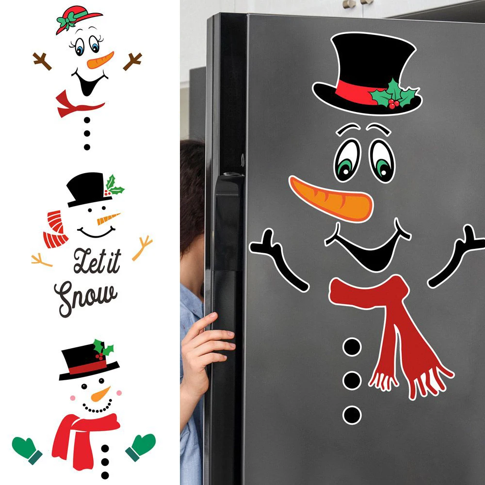 1Pc Creative Christmas Fridge Magnets Sticker Christmas Snowman Face Smiley Fridge Sticker Home Party Christmas Atmosphere Decor
1Pc Creative Christmas Fridge Magnets Sticker Christmas Snowman Face Smiley Fridge Sticker Home Party Christmas Atmosphere Decor