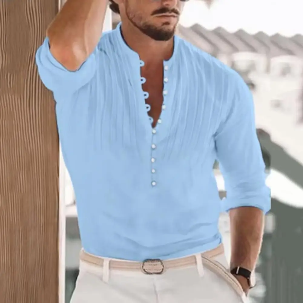 Men Summer Shirt Pullover Men Summer Top Half Single-breasted Quick Drying Mid Length Men Shirt Male Clothes
Men Summer Shirt Pullover Men Summer Top Half Single-breasted Quick Drying Mid Length Men Shirt Male Clothes