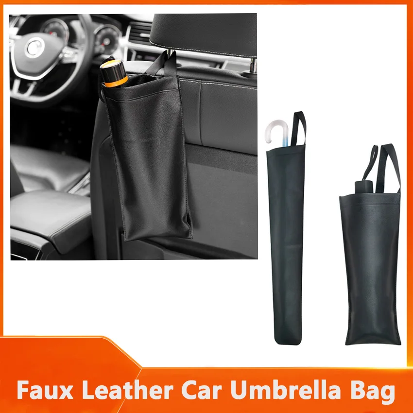 Faux Leather Car Umbrella Cover Waterproof Foldable Car Long Short Handle Storage Umbrella Bag Storage Bag
Faux Leather Car Umbrella Cover Waterproof Foldable Car Long Short Handle Storage Umbrella Bag Storage Bag
