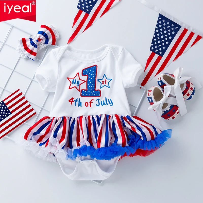 IYEAL 2022 New Independence Day Baby Skirt + Shoes Set Summer Short Sleeve Embroidered Romper Dress Baby Holiday Dress
IYEAL 2022 New Independence Day Baby Skirt + Shoes Set Summer Short Sleeve Embroidered Romper Dress Baby Holiday Dress