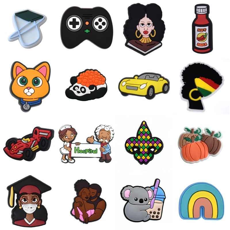 Распродажа, 1 шт., подвеска для обуви из ПВХ, аксессуары для мальчиков и девочек, украшения для Croc, сандалии, браслет, детские подарки
Распродажа, 1 шт., подвеска для обуви из ПВХ, аксессуары для мальчиков и девочек, украшения для Croc, сандалии, браслет, детские подарки