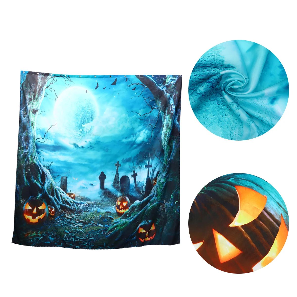 1 pc Curtain Polyester Blue Moon Curtain Bathroom Decor Bath Curtain for Hotel Home
1 pc Curtain Polyester Blue Moon Curtain Bathroom Decor Bath Curtain for Hotel Home