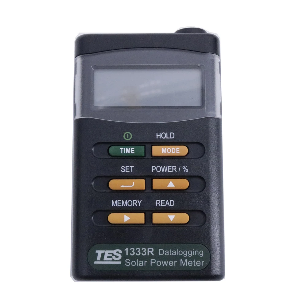 TES-1333r Datalogging Solar Power Meter RS-232 Interface
TES-1333r Datalogging Solar Power Meter RS-232 Interface