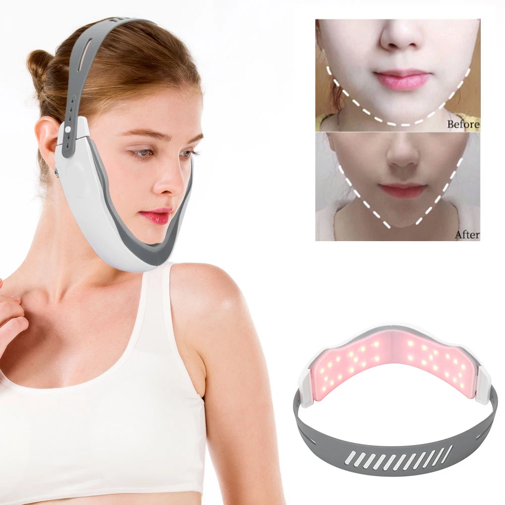 Profession Face Lifting Device Facial Lifting Reduce Double Chin Device V Line Up Lift Belt Red Blue LED Photon Therapy Machines
Profession Face Lifting Device Facial Lifting Reduce Double Chin Device V Line Up Lift Belt Red Blue LED Photon Therapy Machines