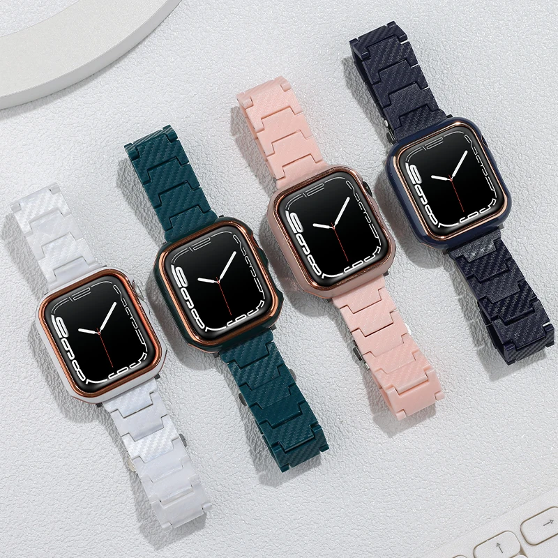 Carbon Fiber Strap For Apple Watch Band 45mm 41/44mm 40mm 42mm 49mm Carbon Fiber Bracelet Women iWatch Series 4 3 6 SE 7 8 Ultra
Carbon Fiber Strap For Apple Watch Band 45mm 41/44mm 40mm 42mm 49mm Carbon Fiber Bracelet Women iWatch Series 4 3 6 SE 7 8 Ultra