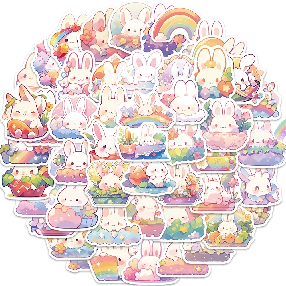10/30/50pcs Funny Cute Rainbow Rabbit Graffiti Stickers Kawaii Decals Laptop Phone Notebook Decoration Kids Classic Toy Sticker
10/30/50pcs Funny Cute Rainbow Rabbit Graffiti Stickers Kawaii Decals Laptop Phone Notebook Decoration Kids Classic Toy Sticker