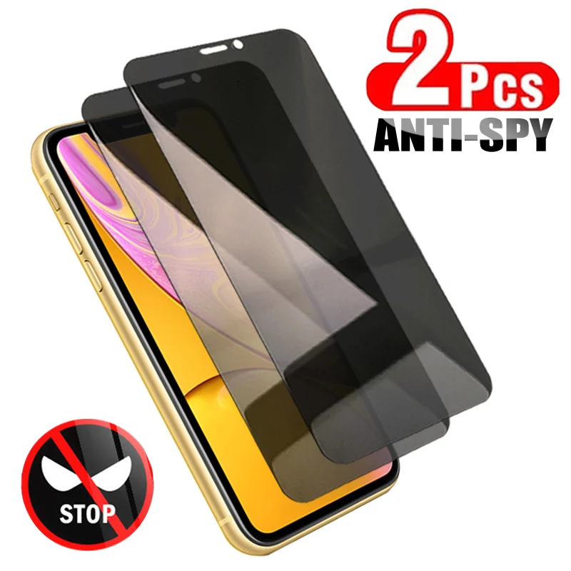 2Pcs Anti Spy Tempered Glass For iPhone 13 12 mini 11 Pro Xs Max X XR Privacy Screen Protector Iphone 7 8 6 Plus 5 SE Glass Film
2Pcs Anti Spy Tempered Glass For iPhone 13 12 mini 11 Pro Xs Max X XR Privacy Screen Protector Iphone 7 8 6 Plus 5 SE Glass Film