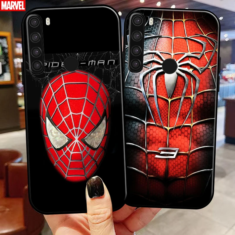 Marvel Spiderman For Xiaomi Redmi Note 8 8T 8 Pro For Redmi 8 8A Phone Case Silicone Cover Black Coque Back
Marvel Spiderman For Xiaomi Redmi Note 8 8T 8 Pro For Redmi 8 8A Phone Case Silicone Cover Black Coque Back