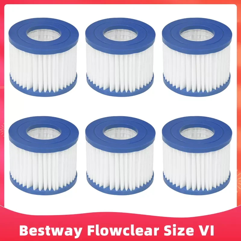 Swimming Pool Filter For Bestway Flowclear Size VI Replacement Filter Cartridge for Lay-Z-Spa Spare Parts - Miami Vegas Paris
Swimming Pool Filter For Bestway Flowclear Size VI Replacement Filter Cartridge for Lay-Z-Spa Spare Parts - Miami Vegas Paris