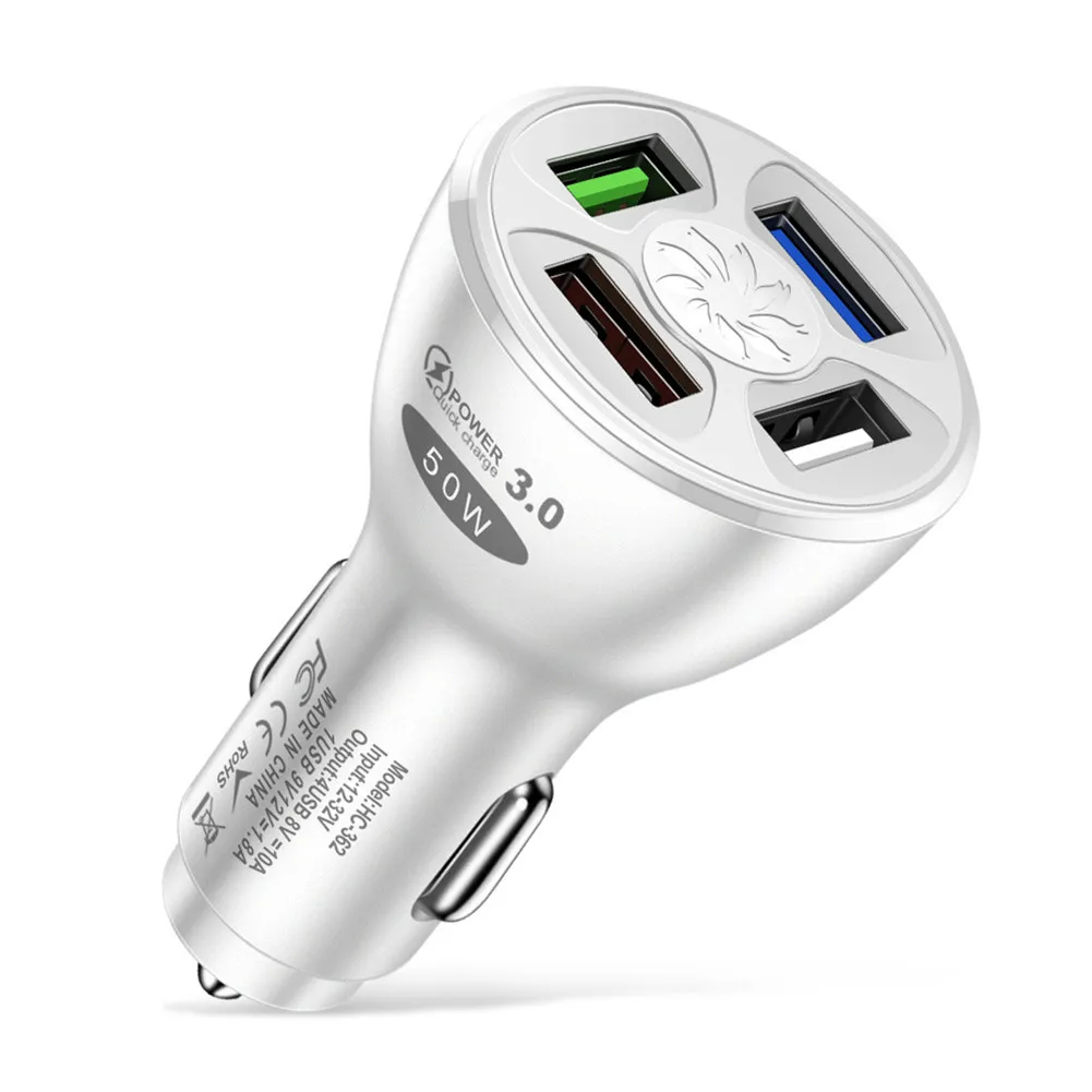 Автомобильное зарядное устройство с 4 USB-портами, входное напряжение от 12 до 32 В, поддерживает самые популярные автомобили на рынке 12-24 В, 1 шт....
Автомобильное зарядное устройство с 4 USB-портами, входное напряжение от 12 до 32 В, поддерживает самые популярные автомобили на рынке 12-24 В, 1 шт....