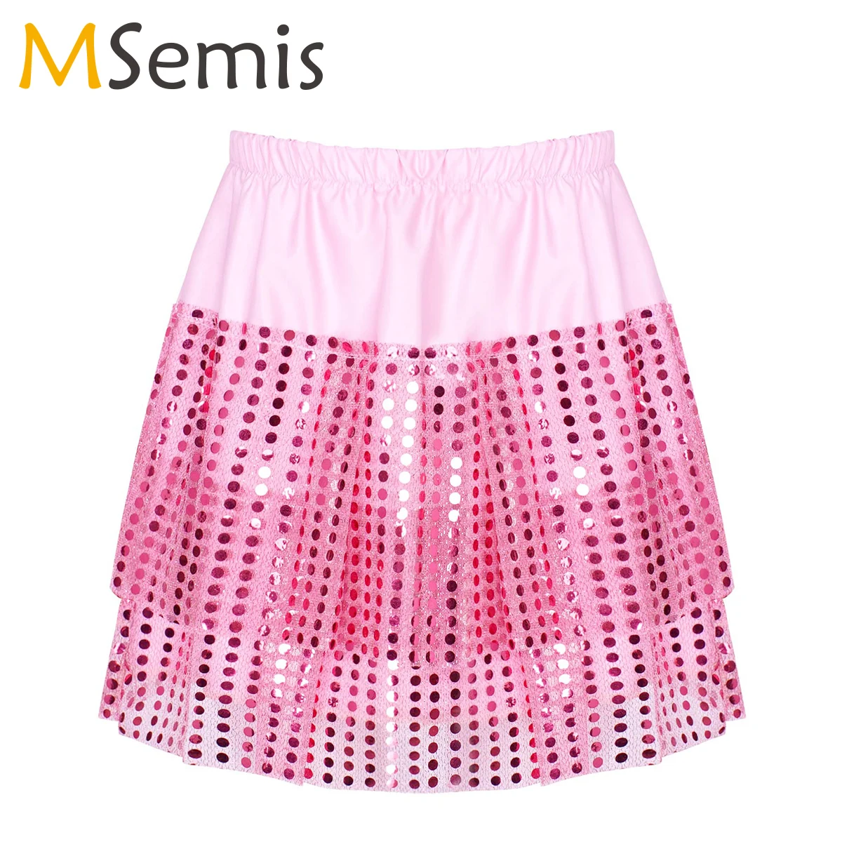 Girls Ballet Tutu Skirt Dance Sequined Elastic Waist Tiered Basic Skirt for Ballet Latin Ballroom Jazz Dance Practice Costumes
Girls Ballet Tutu Skirt Dance Sequined Elastic Waist Tiered Basic Skirt for Ballet Latin Ballroom Jazz Dance Practice Costumes